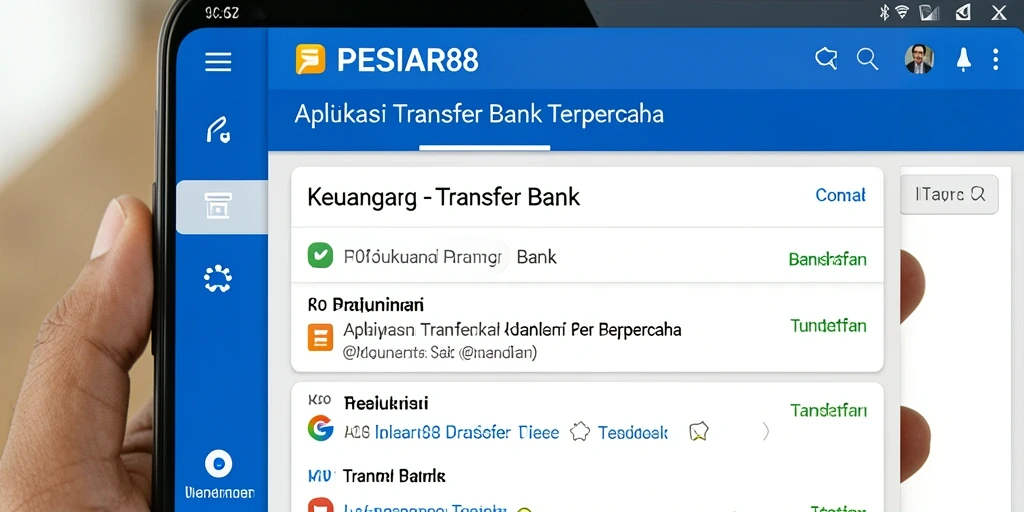 Tampilan antarmuka PESIAR88 yang modern dan fungsional.